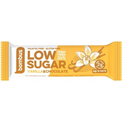 Baton Low Sugar Wanilla-Czekolada Bezglutenowy 40g