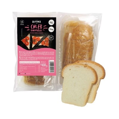 Chleb kanapkowy bezglutenowy 400g