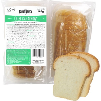 Chleb Kanapkowy Niskobiałkowy Bezglutenowy 400 g