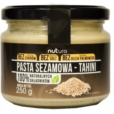 Pasta Sezamowa - Tahini Bezglutenowa 250 g