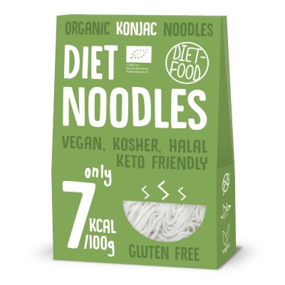 Makaron Konjac Noodles Bio Orgnic Diet 300G