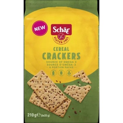 Bezglutenowe Krakersy Wieloziarniste Cereal Crackers 210 g