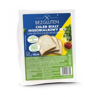 Chleb Biały Niskobiałkowy 320g PKU