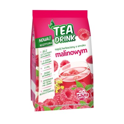 TEA DRINK Napój herbaciany MALINOWY 300g