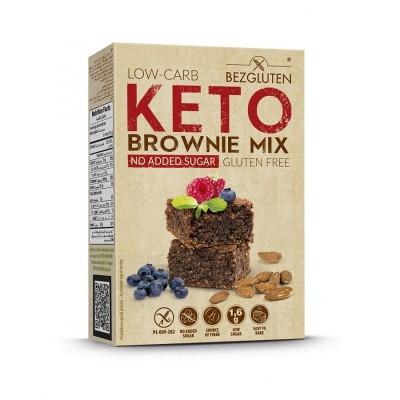 Low-Carb KETO Brownie Mix Bezglutenowy 150g