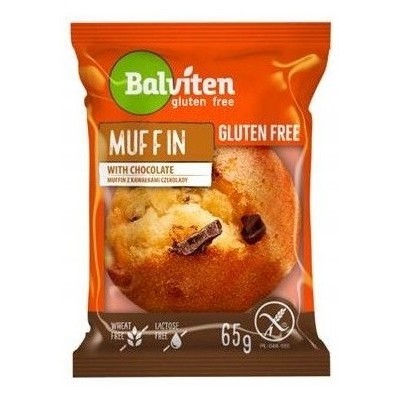 Muffin z Kawałkami Czekolady Bezglutenowy 65g